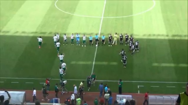 Ομόνοια-ΑΕΚ Είσοδος ομάδων 18/5/13