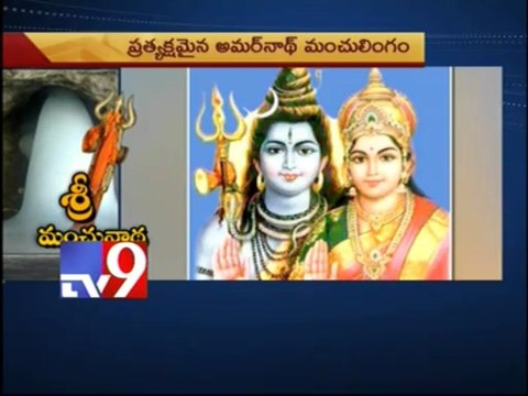 Pilgrims get first glimpse of Amarnath Ice lingam