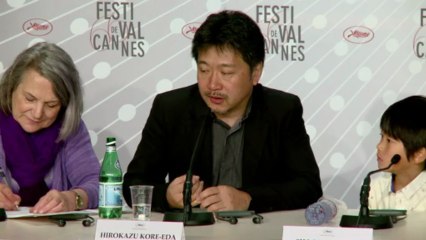 Cannes: conférence de presse de "Tel Père, Tel Fils"