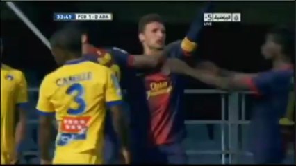 Barça B 1-0 Alcorcón (Gol de Sergi Gómez) LIGA ADELANTE
