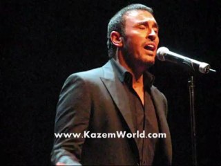 القيصر كاظم الساهر واداء اسطوري لحافية القدمين-مونتريال 2013