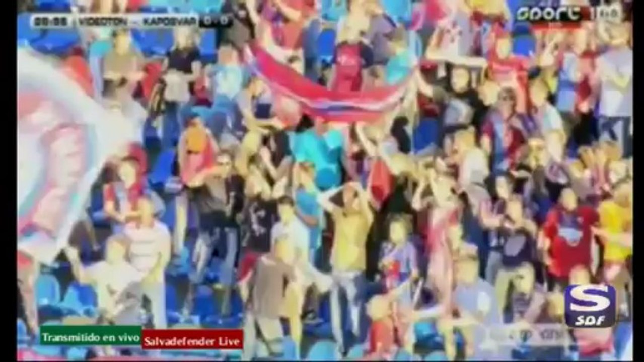 Gol de Arturo Álvarez Vs. Kaposvári Rákóczi - OTPBank Liga 2012-2013