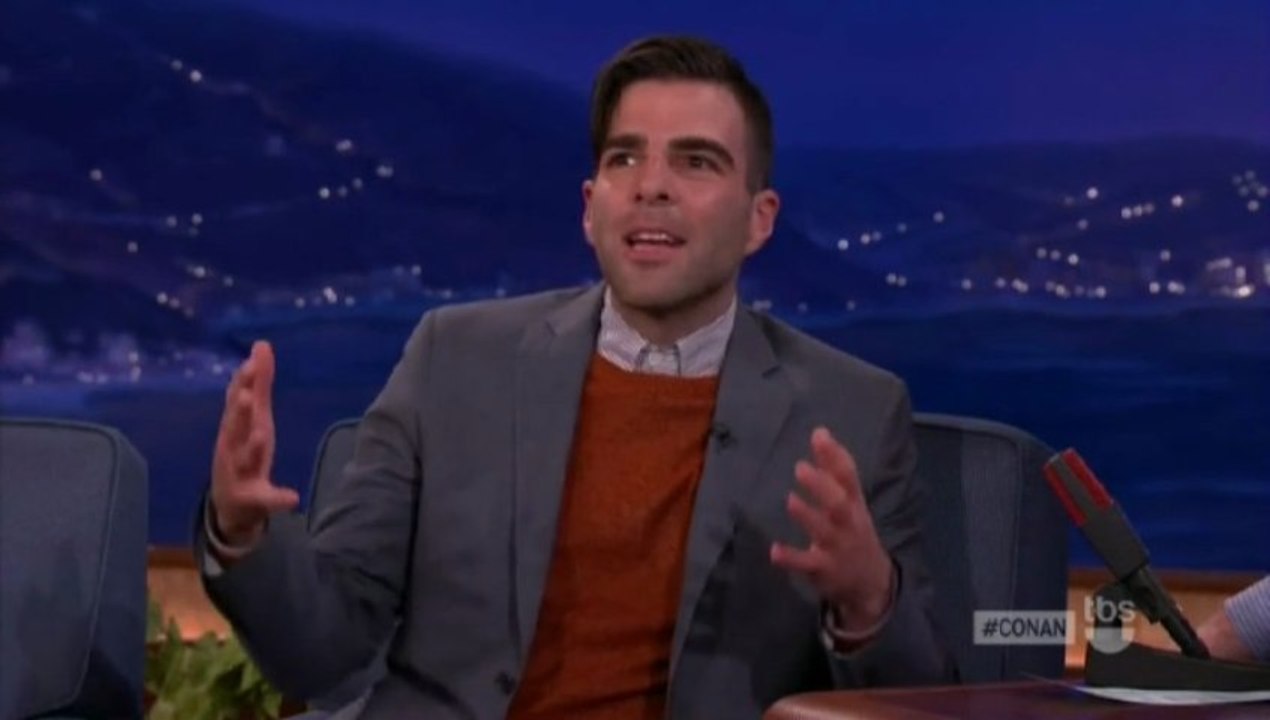 Zachary Quinto on Conan (16 May 2013)