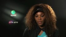 Serena incontentabile: 