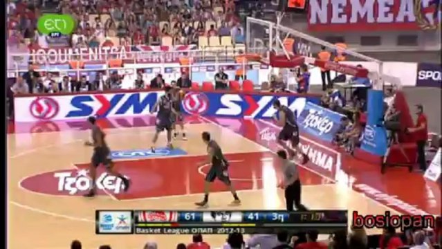Ολυμπιακός - Απόλλων Πατρών 80-53 Basketleague 2013
