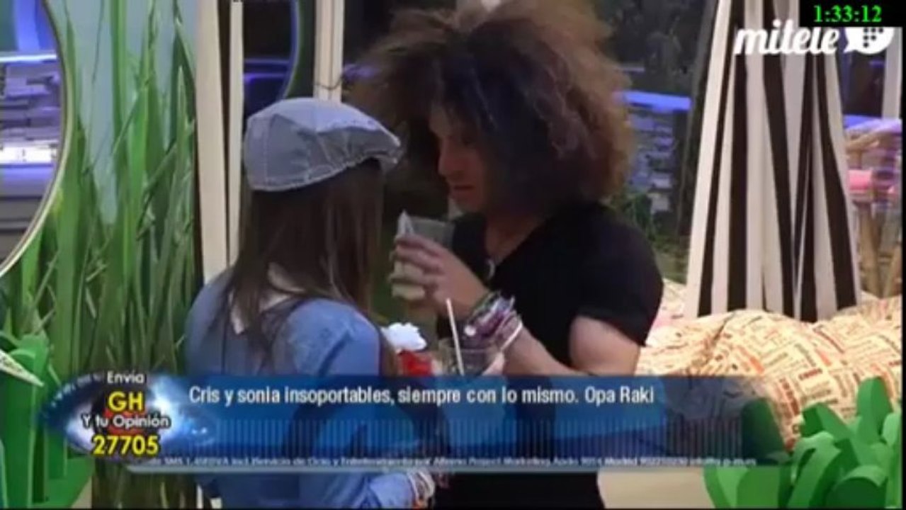 Sonia le cuenta a Kris Cesar tiene novia 18-05-13