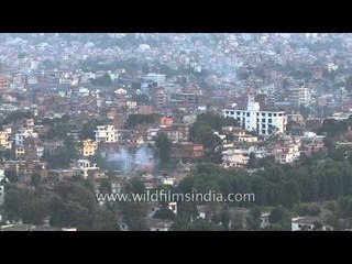 View of Kathmandu from Pashupatinath temple