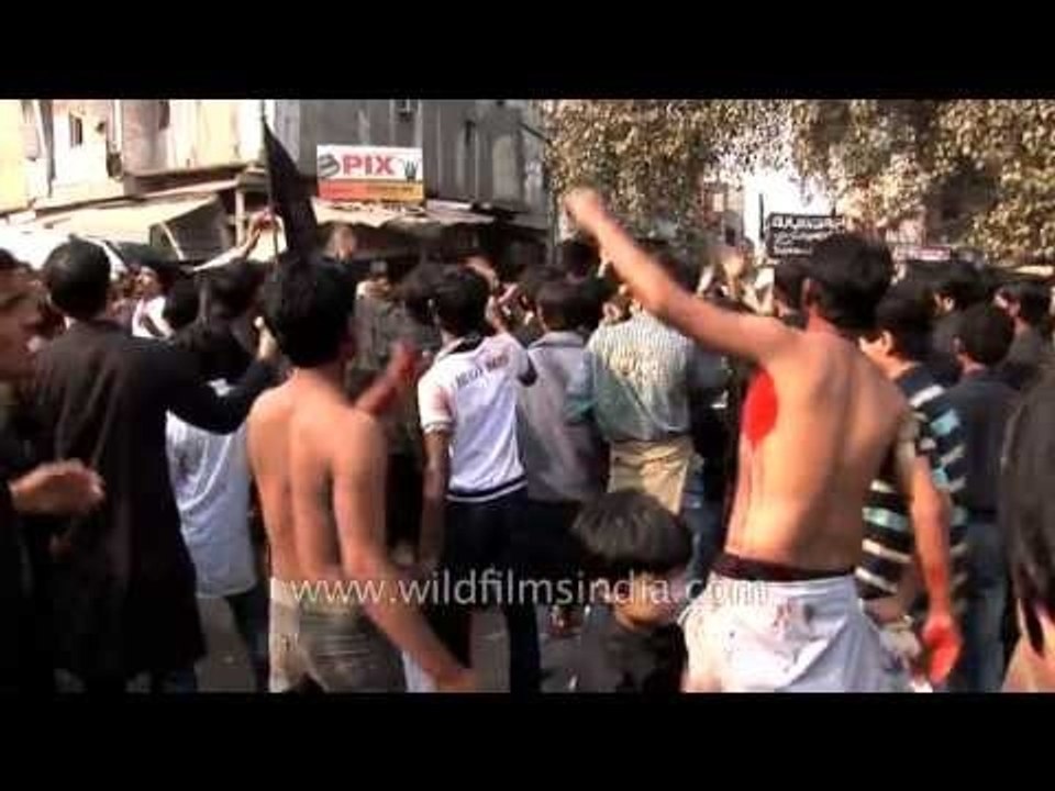 Self flagellation of the most extreme kind