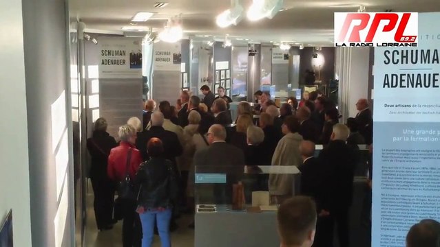 Exposition Schuman-Adenauer à la Maison Robert Schuman de Scy-Chazelles