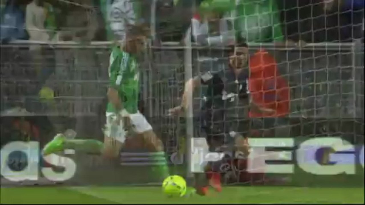 But BRANDAO (42ème) - AS Saint-Etienne - Olympique de Marseille (2-0) - saison 2012/2013