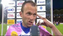 Interview de fin de match : Evian TG FC - Valenciennes FC - saison 2012/2013