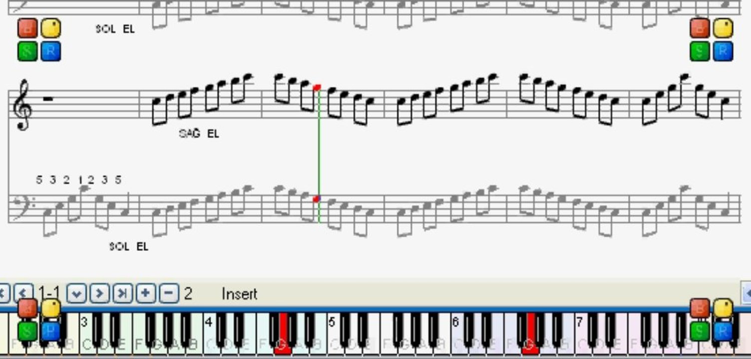 PİYANO  DERSİ  -  Do  Majör  Gamı - ( 0543 232 91 22 : Taci Hoca )