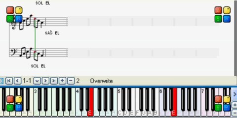 PİYANO  DERSİ  -  La Minör gamı - ( 0543 232 91 22 : Taci Hoca )