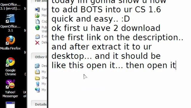 how to add bot on cs 1.6 (Non Steam)