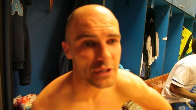 Benjamin Nivet après la victoire face à Bordeaux