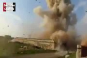 wahabi demolish shrine of sahabi in syria