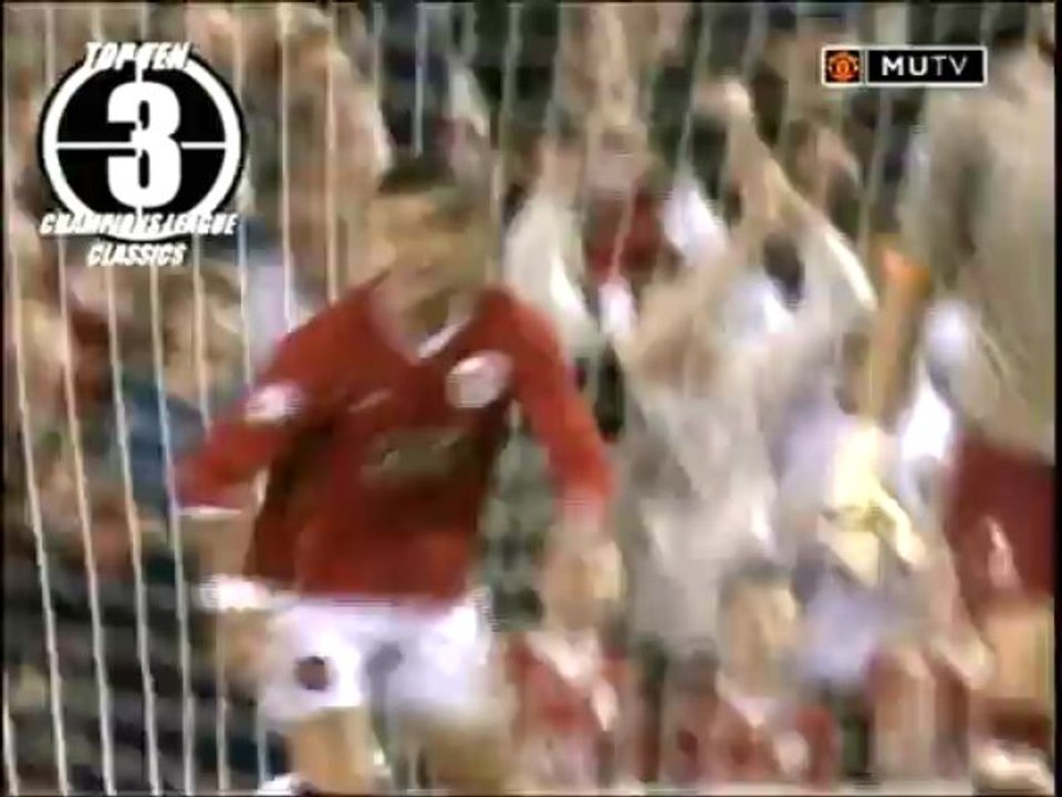 Manchester United Top 10 Champions League Classics