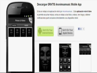 DESCARGUE GRATIS ANONIMUSMUSIC MOBILE APP, ANONYMOUS, ANONIMUS, MUSICA, MUSIC, CANTAUTOR, CANTAUTORES,