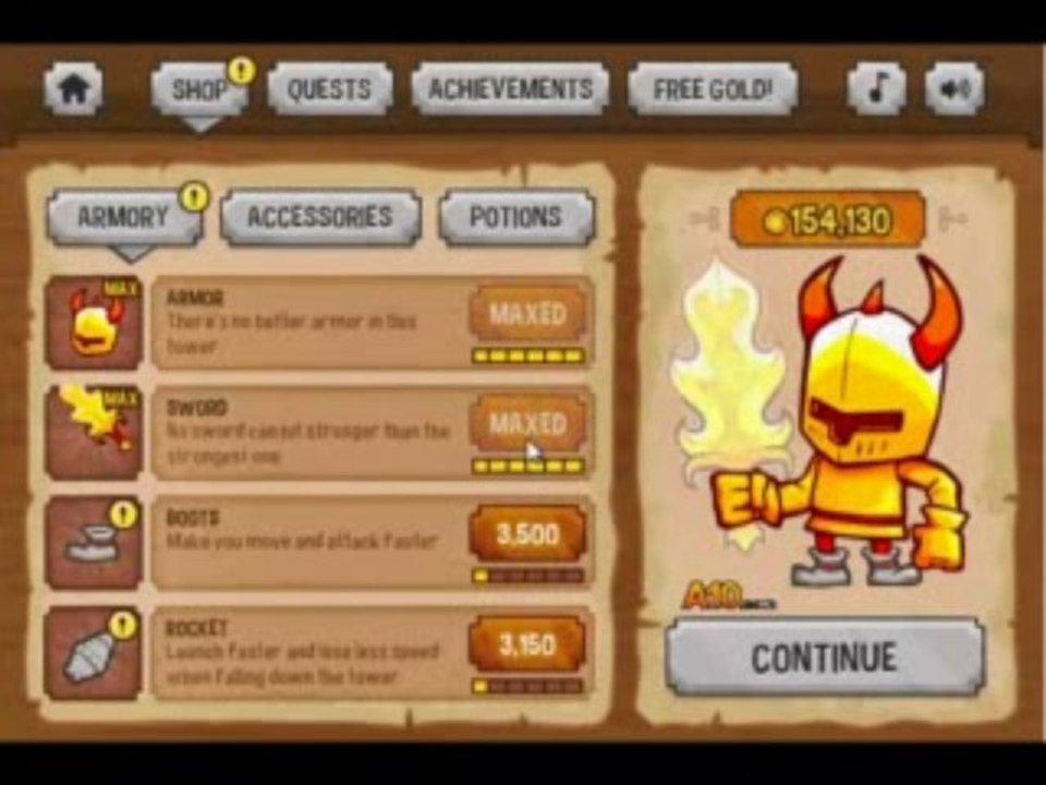 KnightMare Tower Cheats