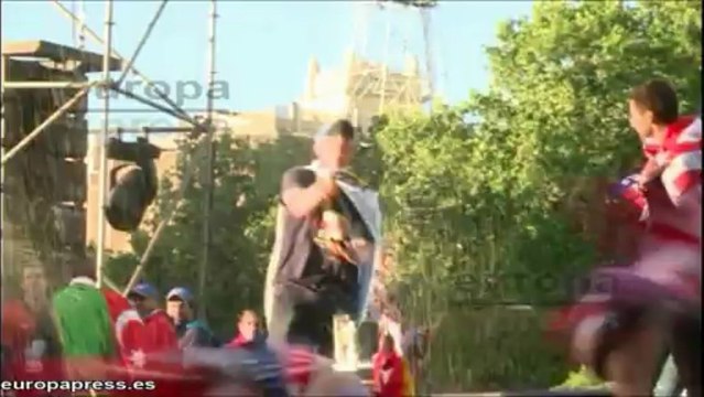 El Atlético de Madrid celebra su X Copa del Rey