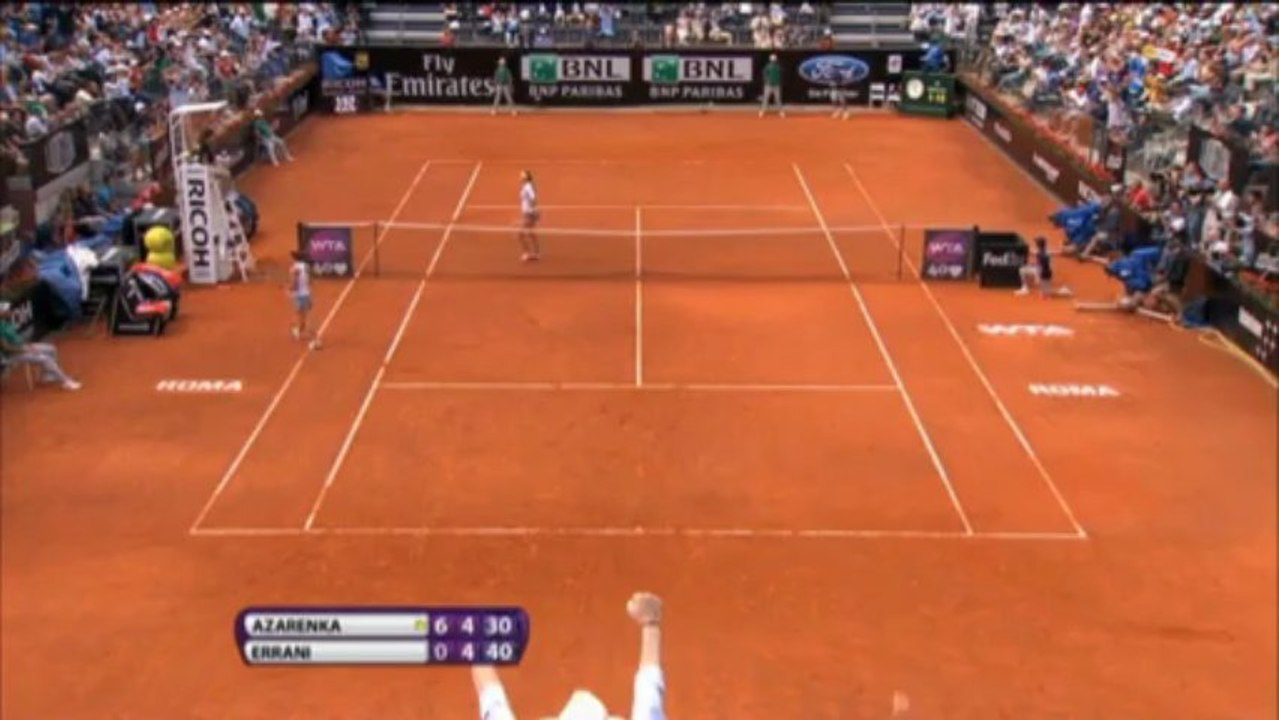 Rom: Trotz Auswärtsspiel - Azarenka bleibt cool