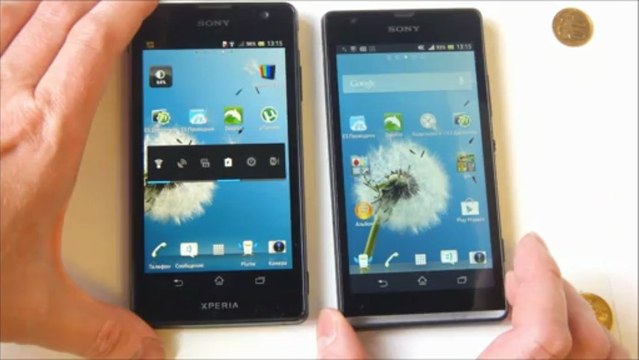 Sony Xperia TX - демонстрация работы