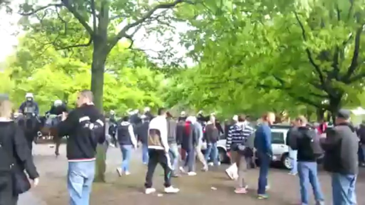 Hannover 96 gg Düsseldorf Schlägerei letztes Spiel