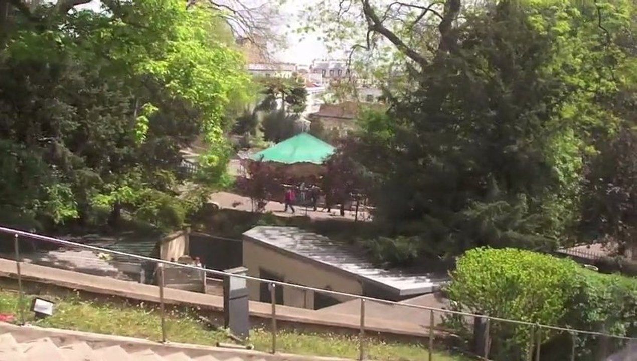 Funiculaire de Montmartre printemps 2013