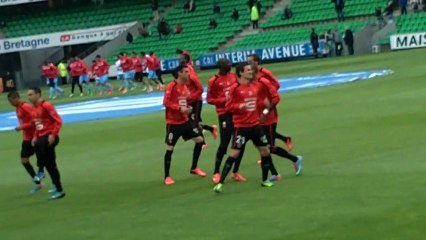 18/05/13 : SRFC-ACA : échauffement