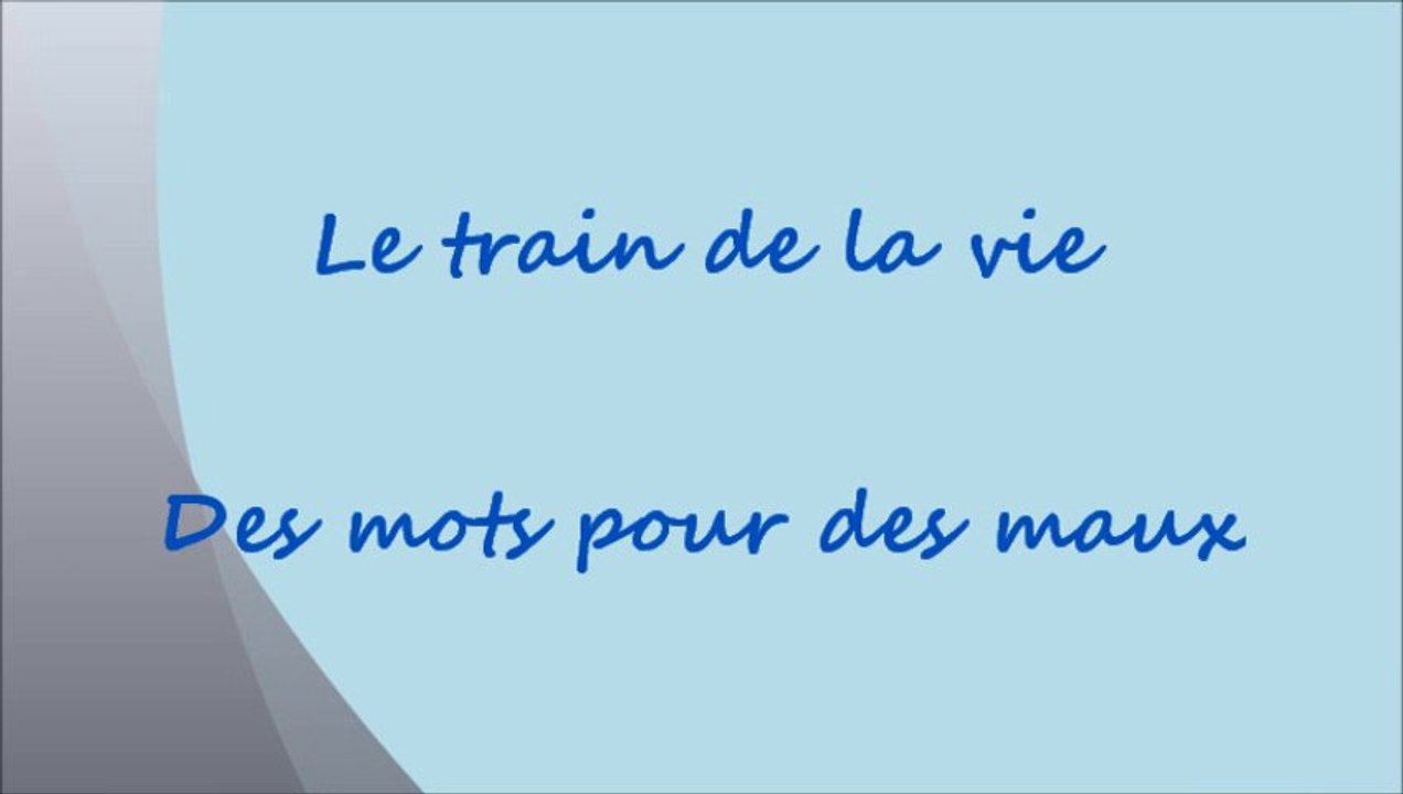 le train de la vie