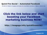 Quick Fire Social (reoccurring 3 Levels) Software | Quick Fire Social (reoccurring 3 Levels) Software
