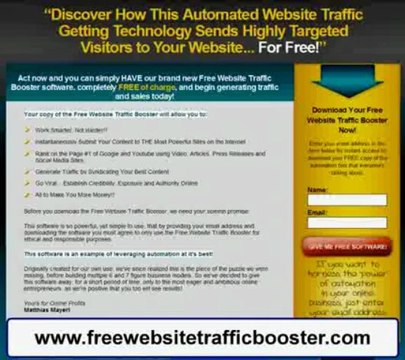 Free Visitors To Your Website, Money In Your Pocket | Free Visitors To Your Website, Money In Your Pocket