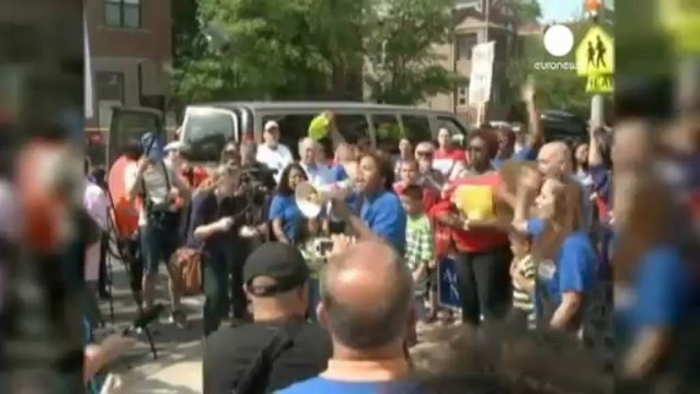 Chicago protest against school closures