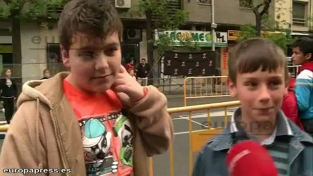 El Día del niño se celebra en el barrio de Tetuán