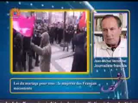 Sahar Report 19.05.2013 JM Vernochet, sur la loi du mariage pour tous