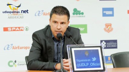Rueda de prensa de Sergio Lobera (UD 0-0 RECRE)