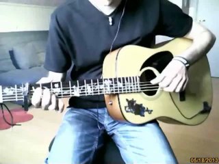Place des grands hommes P. Bruel guitar cover