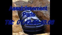 Assainissement paris Tél: 01.43.66.43.66