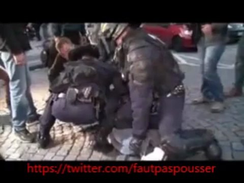 Mariagegay - Valls Démission : Agression d'un manifestant devant le Panthéon ...