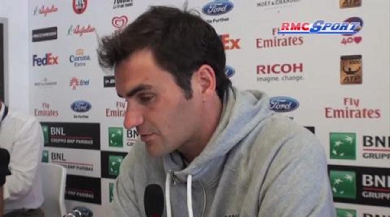 Masters 1000 Rome / les réactions de R. Federer et R. Nadal - 19/05