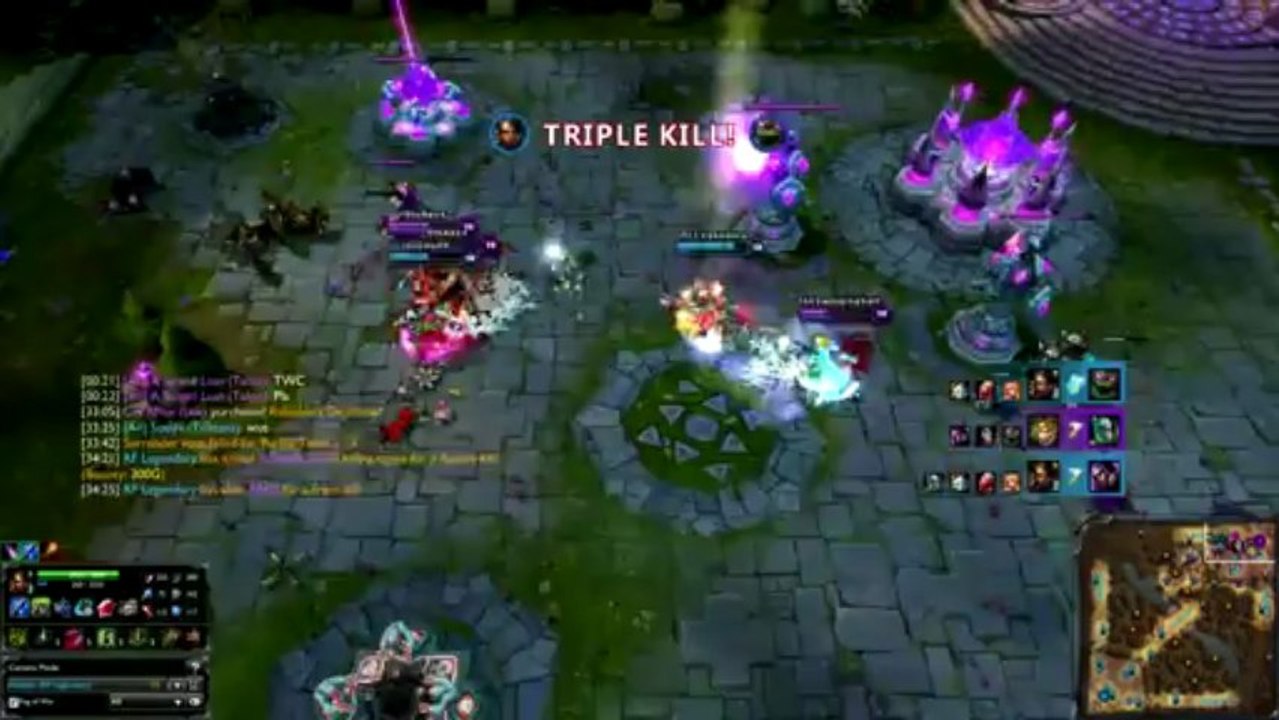 Quelques moves avec Nidalee - League of legends - team-aaa.com