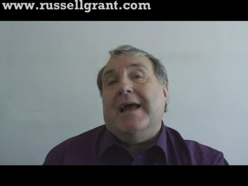 Russell Grant Video Horoscope Aquarius May Monday 20th 2013 www.russellgrant.com