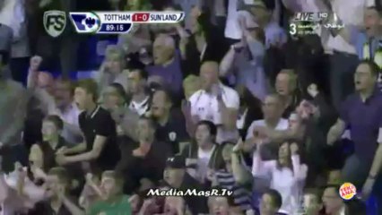 هدف مباراة توتنهام 1-0 سندرلاند - هدف خرافي لجاريث بيل 19/5/2013
