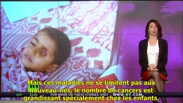 Internationale Abby Martin 042213 Uranium appauvri en Irak des générations détruites pour des millions d’années trad Cpt Anderson