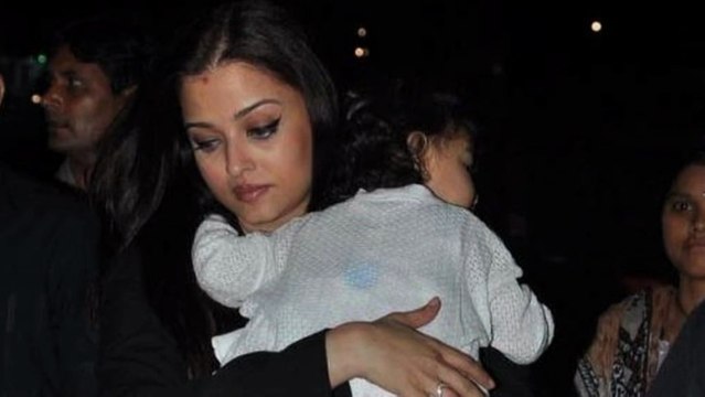 Aishwarya Rai Bachchan - Aaradhya Leave For Cannes 2013