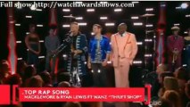 Macklemore Ryan Lewis acceptance speech Billboard Music Awards 2013 video