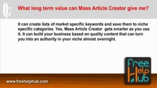 Mass Article Control - #1 Article Creator And Submitting Solution | Mass Article Control - #1 Article Creator And Submitting Solution