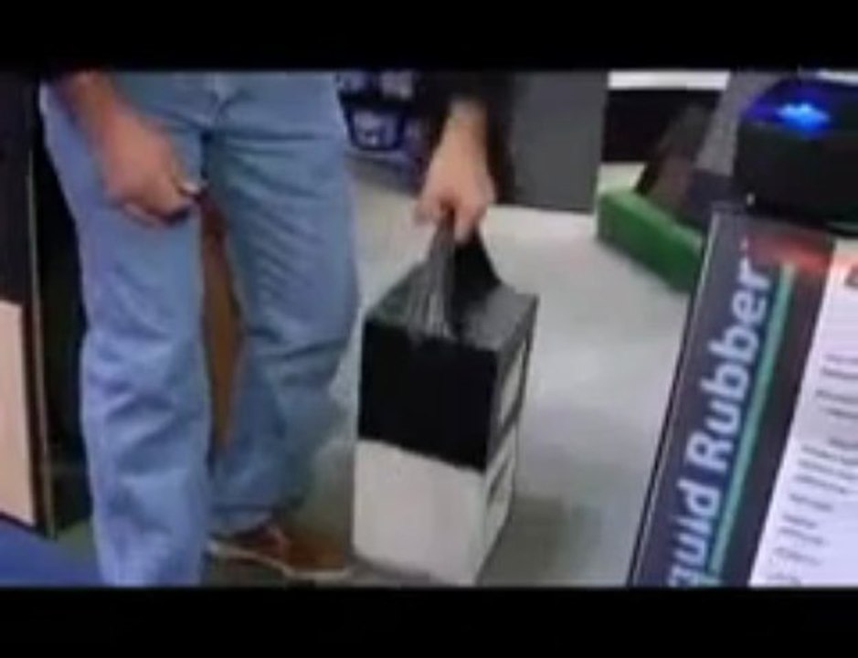 Liquid Rubber Demonstration - ATM