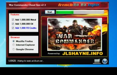 How to Cheat War Commander on facebook
