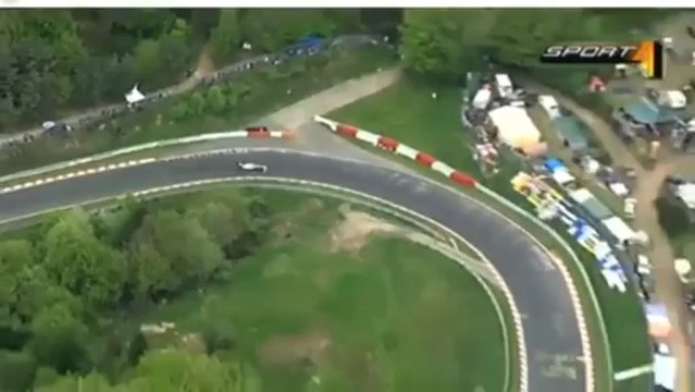 Michael Schumacher driving a Mercedes F1 on the Nürburgring